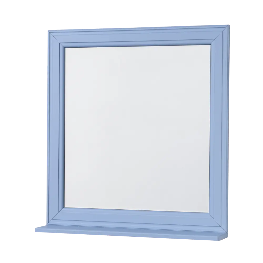 Зеркало Aquaton Шарм 75 см прямоугольное цвет голубой STLM-2019297 - Вид №1