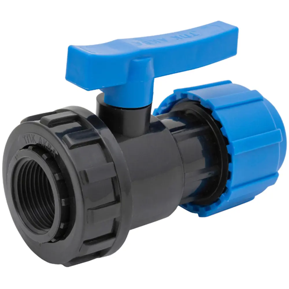 Разъемный кран Политэк 20×1/2" для систем водоснабжения 85358407 STLM-0062145 - Вид №2