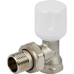 Клапан для радиатора угловой Heizen 1/2" латунь