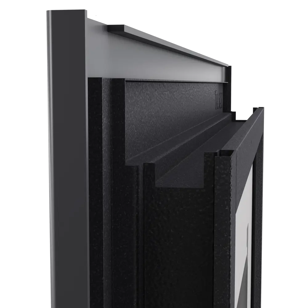 Дверь входная металлическая Гибсон 86x205 см левая скай беленый с зеркалом TOREX STLM-2148186 - Вид №12