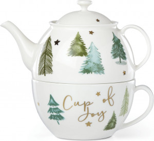 10640863 Lenox Набор чайный Lenox "Волшебный лес.Эгоист" 18см (чайник+чашка) Фарфор, Керамика