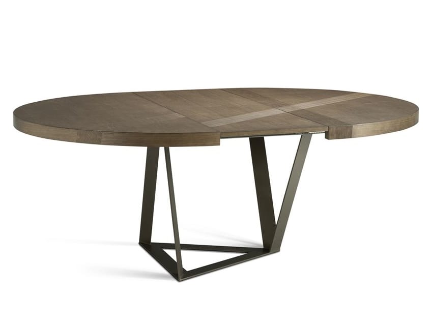 Выдвижной круглый обеденный стол ROCHE BOBOIS трек ARCH-00014882