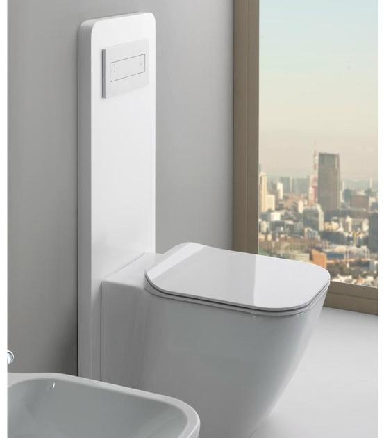 100099987 Приставной унитаз напольный Белый Noken Essence-c Испания - Вид №6