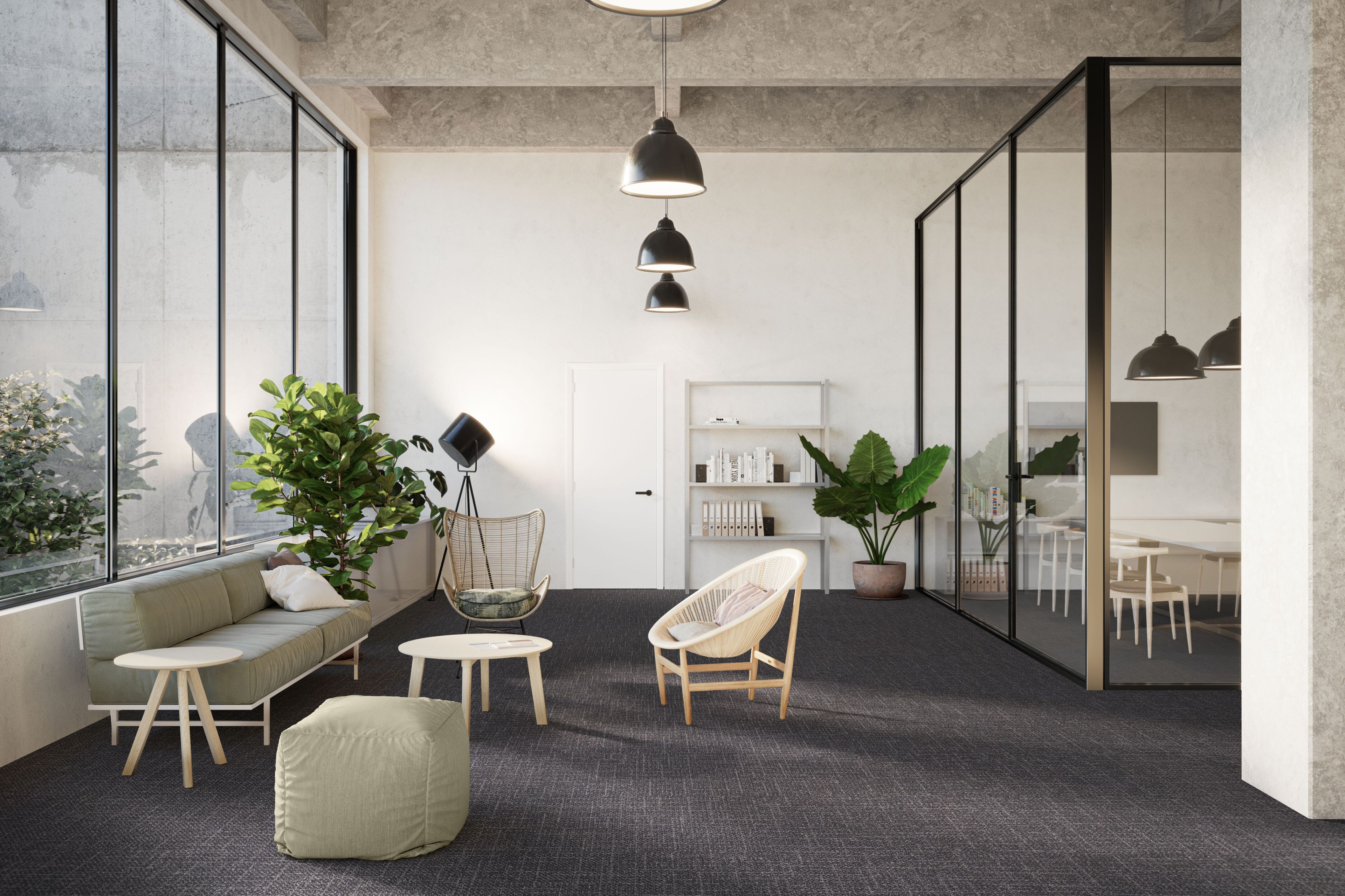 Нейлон®сплошной цвет ковер MODULYSS DSGN ARCH-00068760 - Вид №1