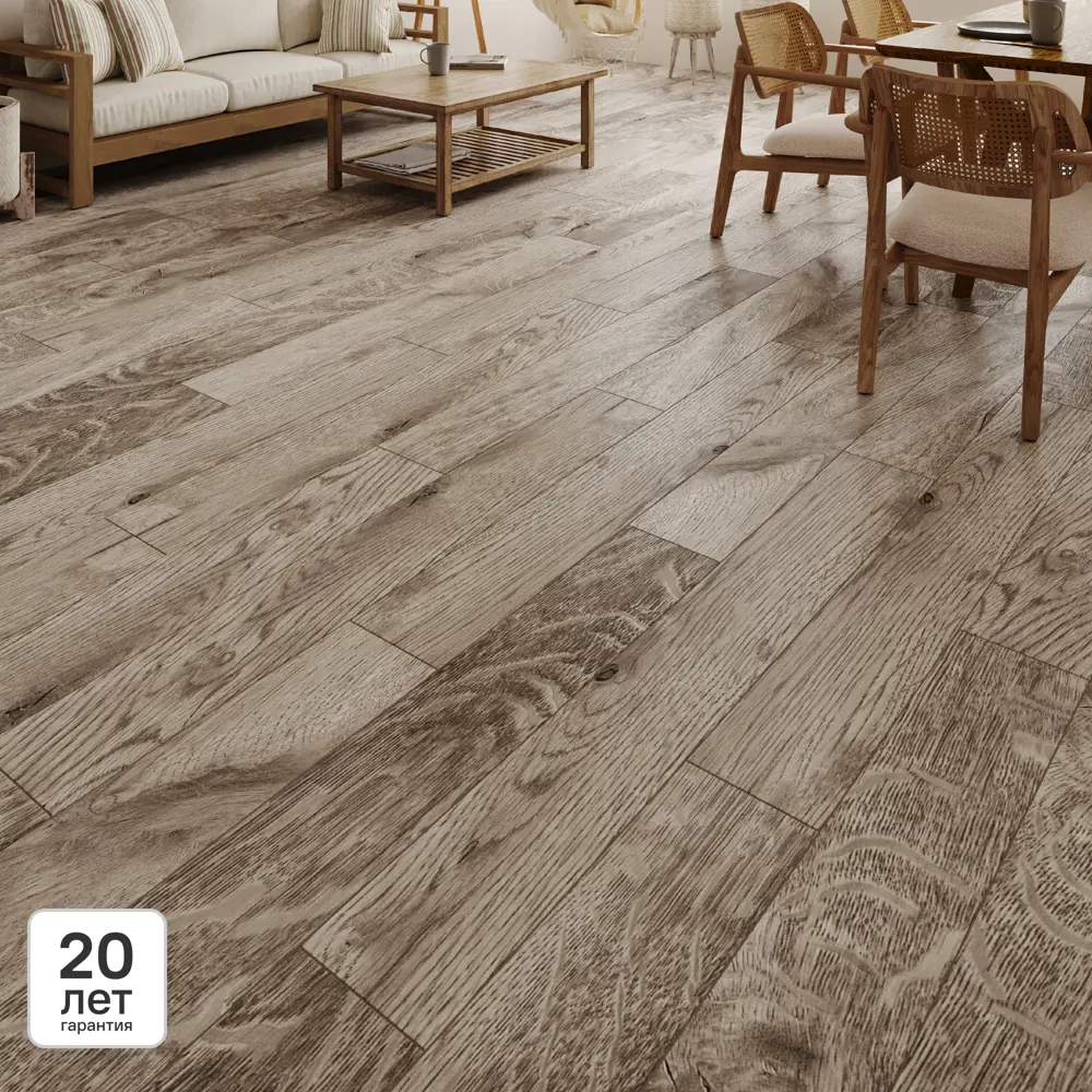 Ламинат KREAFORTA Вихра 33 класс толщина 8 мм 2.22 м² STLM-2132954