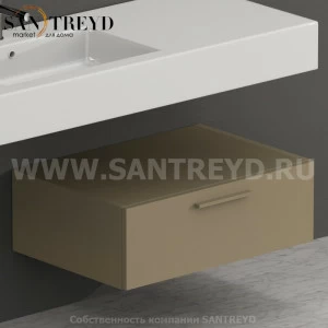 S07024PA2 Тумба с 1 ящиком 70 см бежевая Globo ARREDO WOOD Италия
