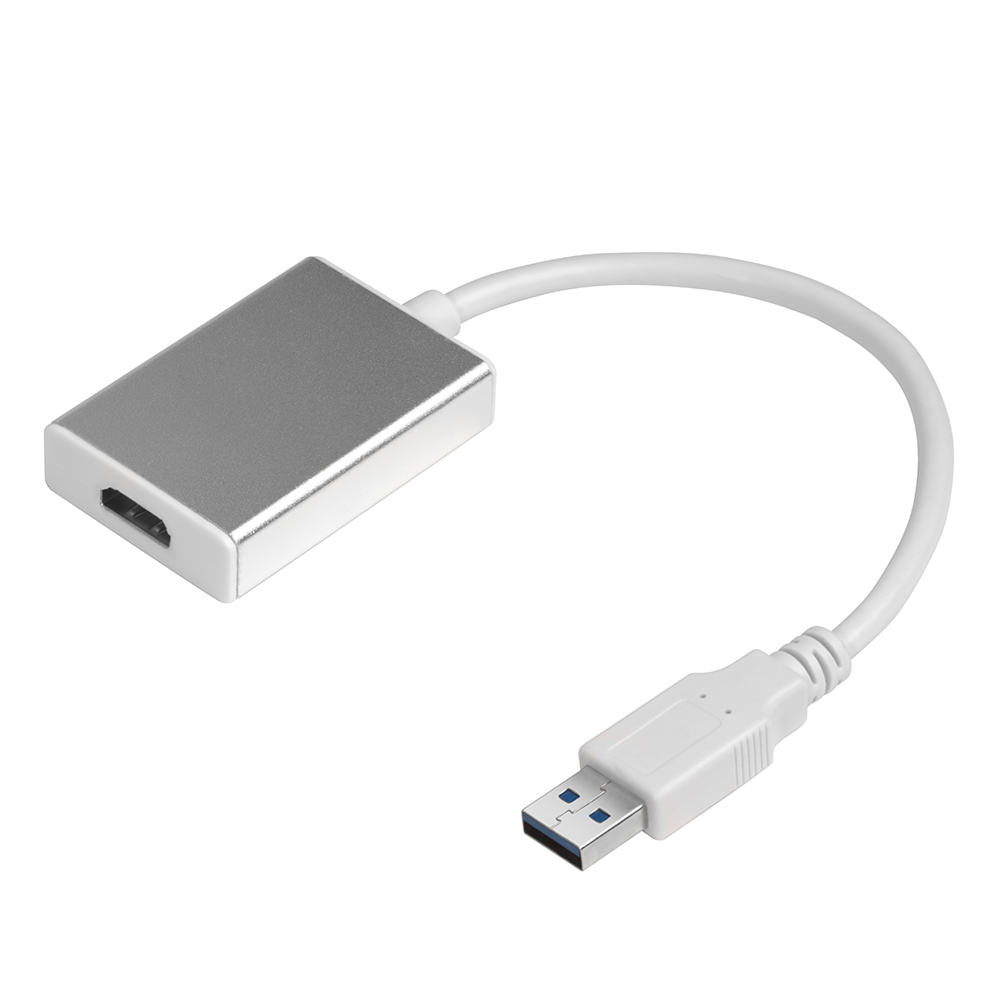 GCR-U32HD2 конвертер-переходник usb 3.0 am -> hdmi 19f серия greenline Greenconnect Santreyd  - Вид №3
