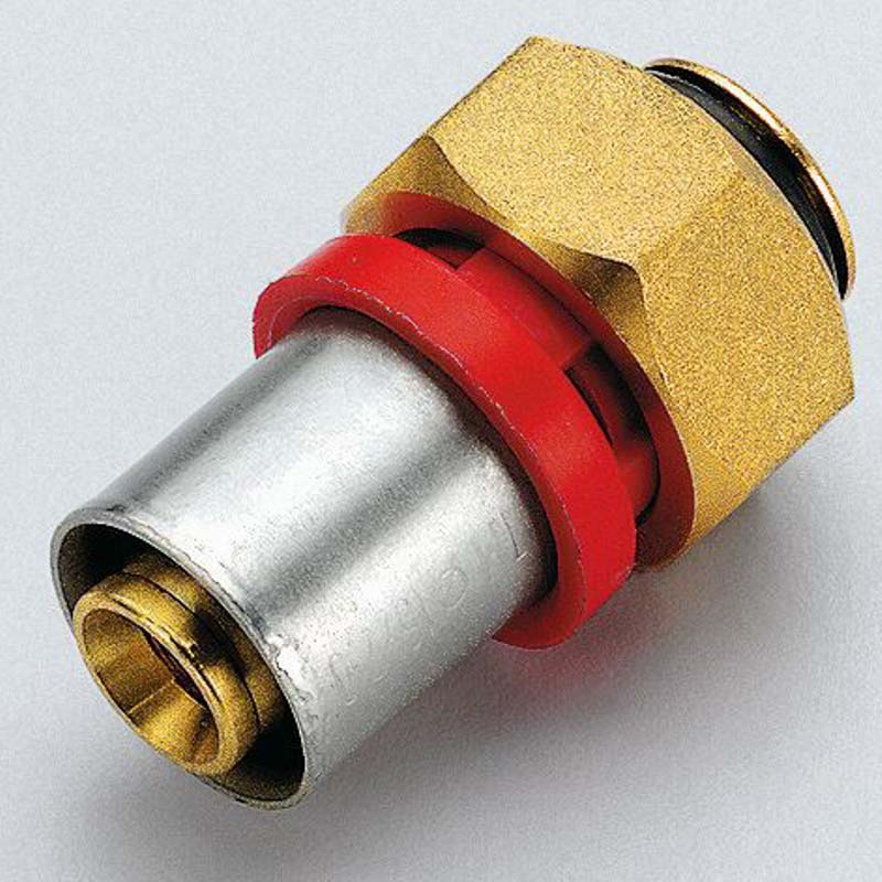 Муфта пресс-В с накидной гайкой конус TIEMME 20x(1/2"x16) 1650077