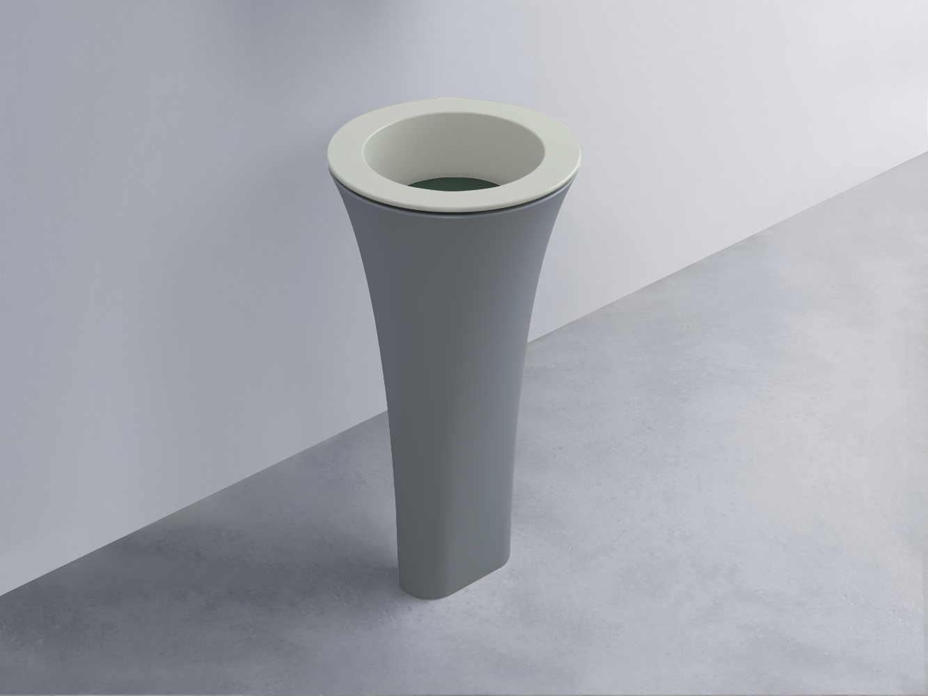 AMLA45-PM+AMPILT-MU+AMCOLT-BR Раковина Amedeo Tondo отдельностоящая cielo Enjoy + Amedeo Ceramica Cielo