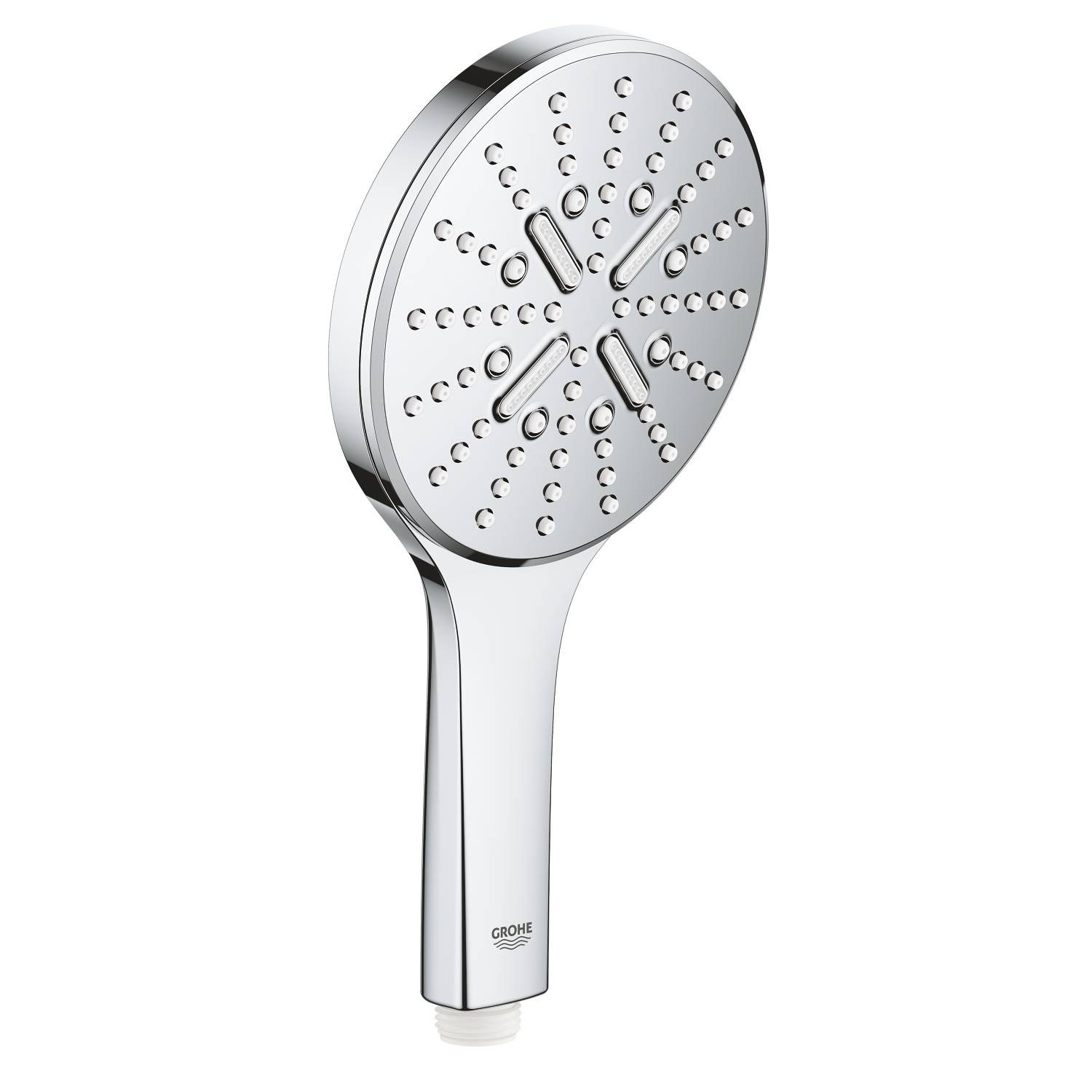 Ручной душ GROHE Rainshower SmartActive 130, 3 вида струй, хром (26544000)