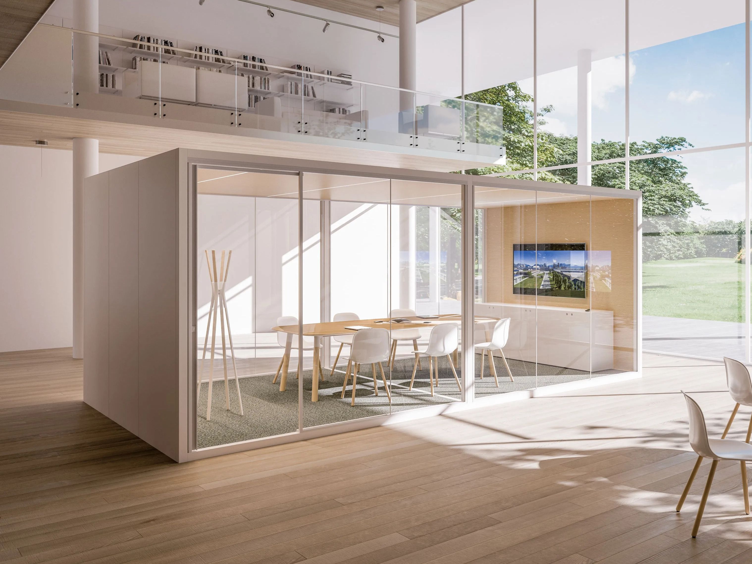 Мультимедийная акустическая офисная кабина FANTONI акустическая комната ARCH-00094250 - Вид №1