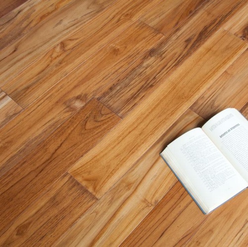 Массивная доска Magestik floor Под лаком (экзотика) Индонезийский Тик Селект (Гладкая) 400-1500х120 мм MGK Magestic floor 2600300175 - Вид №5