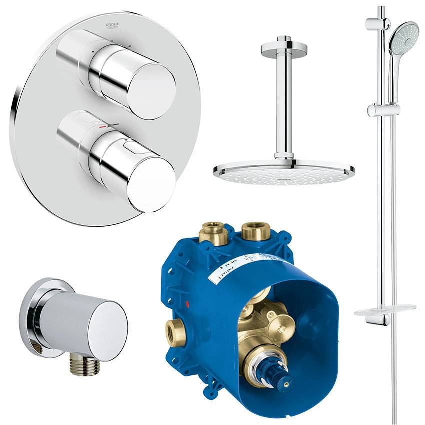 Готовый комплект для душа GROHE Grohtherm 3000 Cosmopolitan (NSB0092)