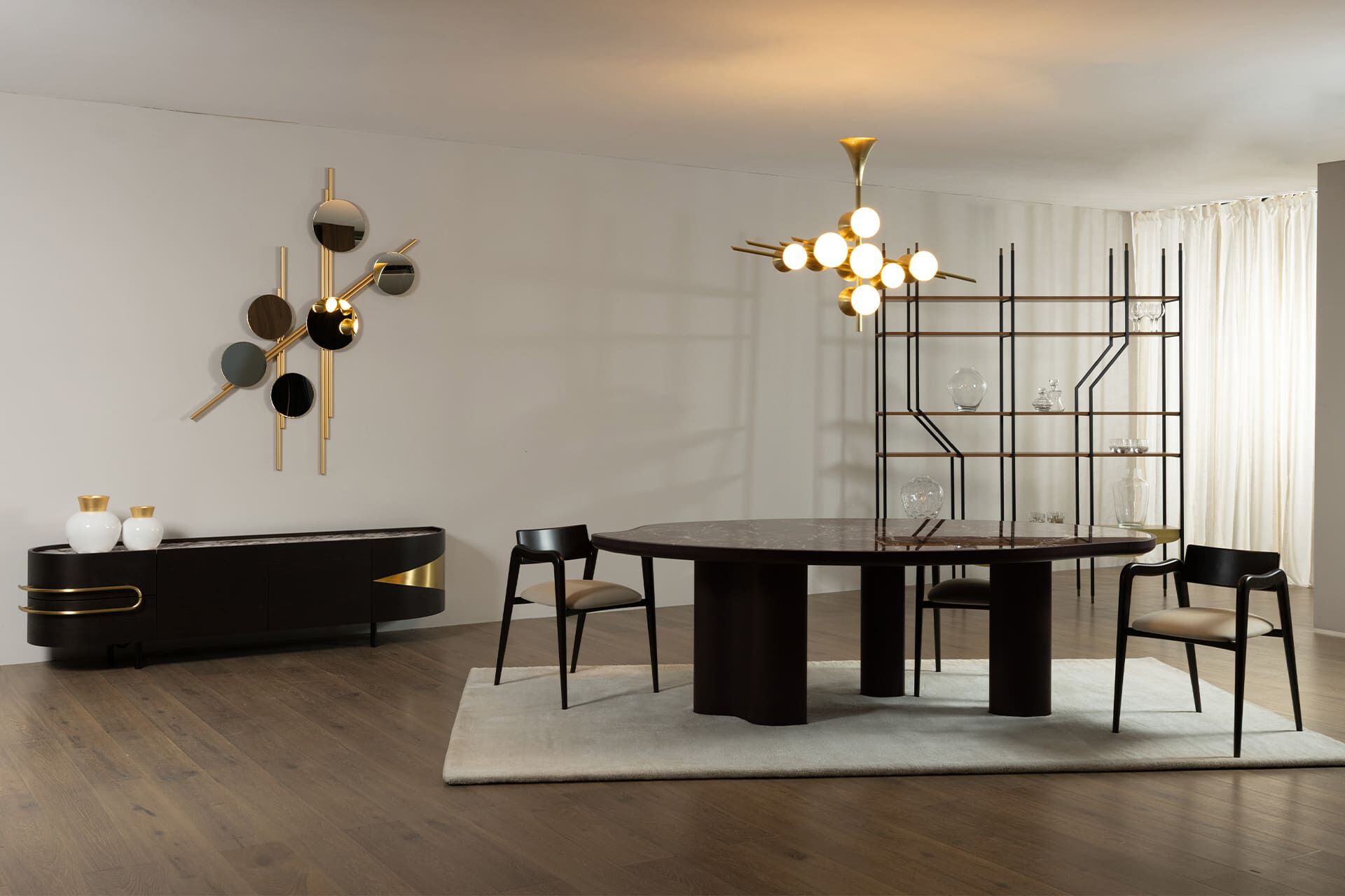 Стул из массива дерева с подлокотниками Greenapple ANJOS ARCH-00032961 - Вид №9