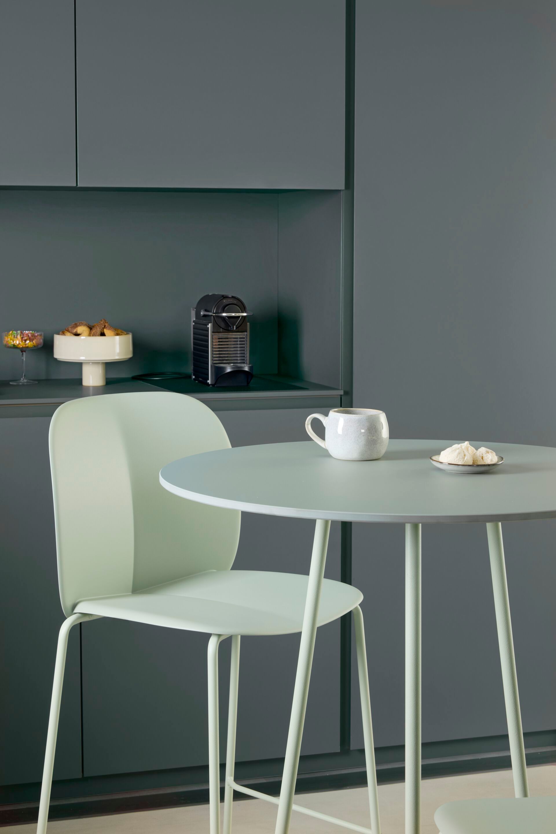 Алюминиевый и стальной контрактный стол с 3-спицевым основанием S-CAB Atomo ARCH-00050546 - Вид №11