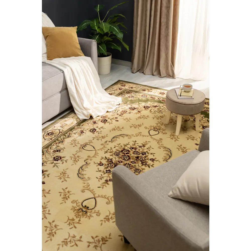 Ковер полипропилен Fortune L006Y 200x300 см цвет зеленый 17490421 STLM-2118618 MERINOS  - Вид №4
