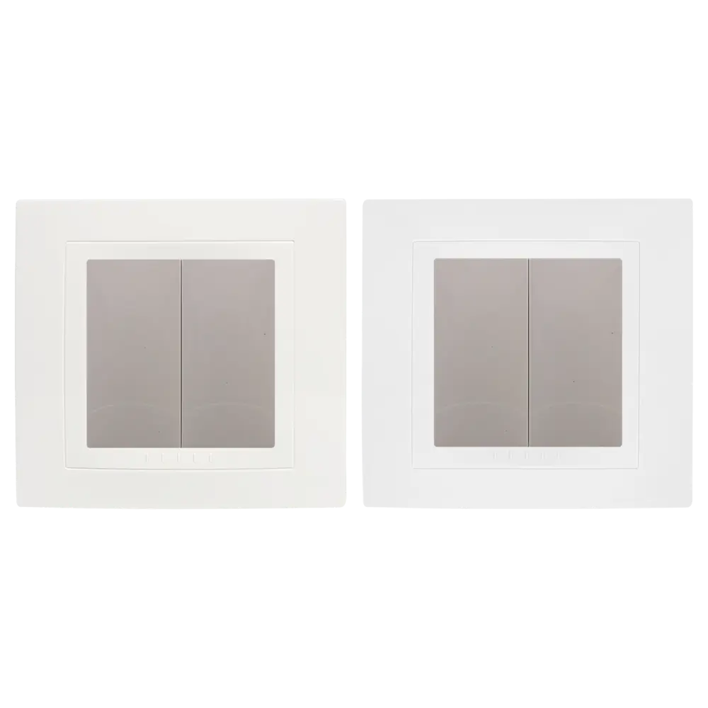 Переключатель встраиваемый Systeme Electric Unica 2 клавиши, цвет белый STLM-2204638 - Вид №2