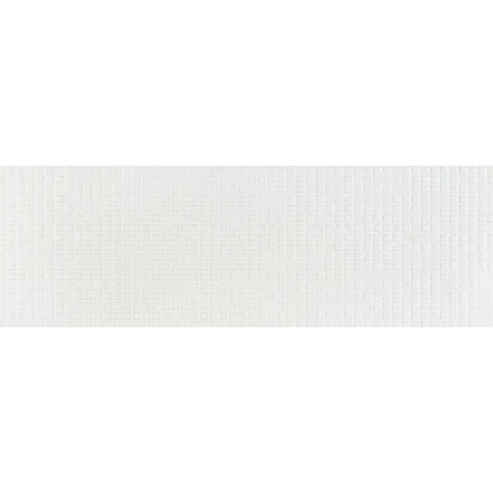 Плитка настенная Kerama Marazzi Сигма 20x60 см 1.2 м² глянцевая цвет белый квадратики STLM-2112063 - Вид №1