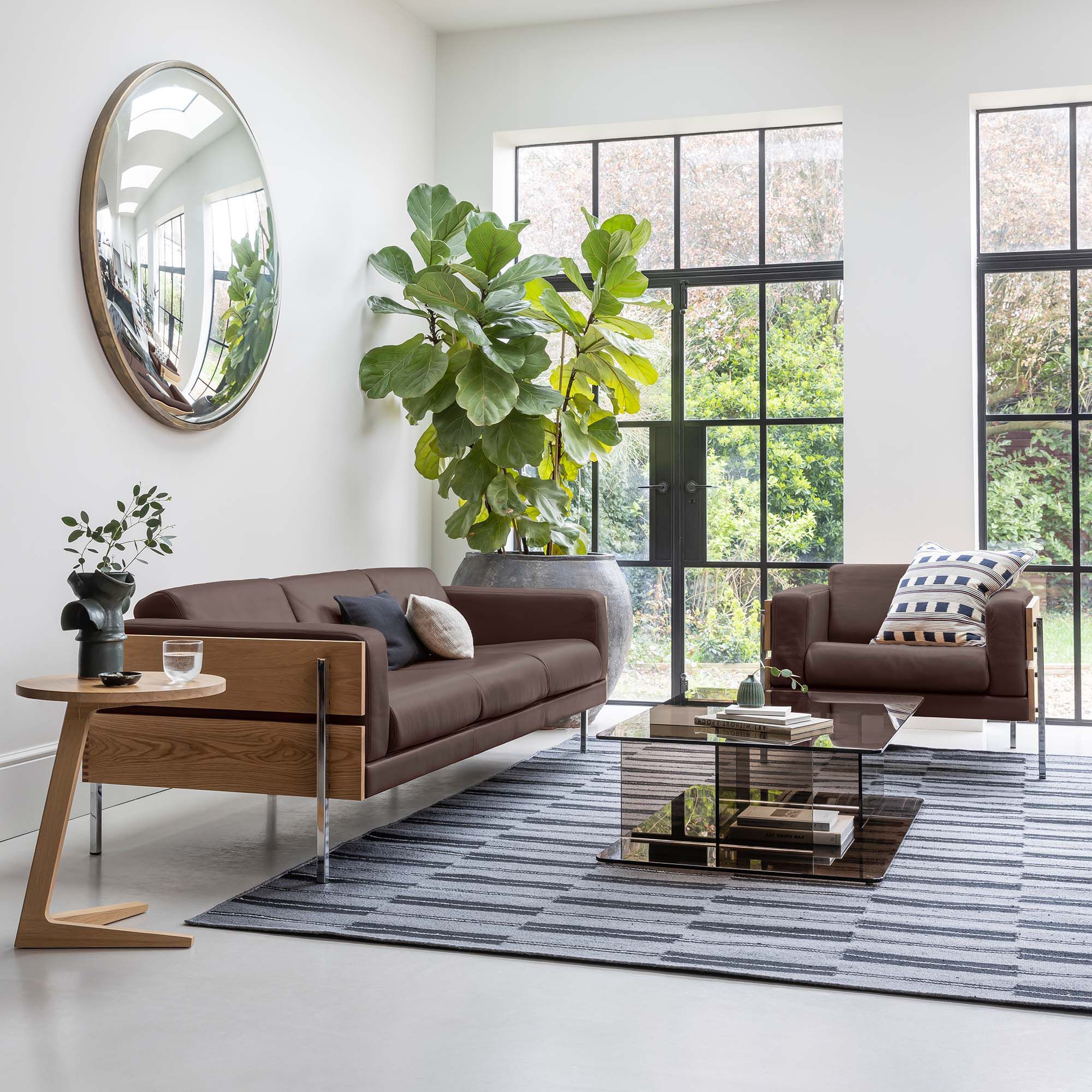 3-местный кожаный диван Case форум ARCH-00078878 - Вид №2