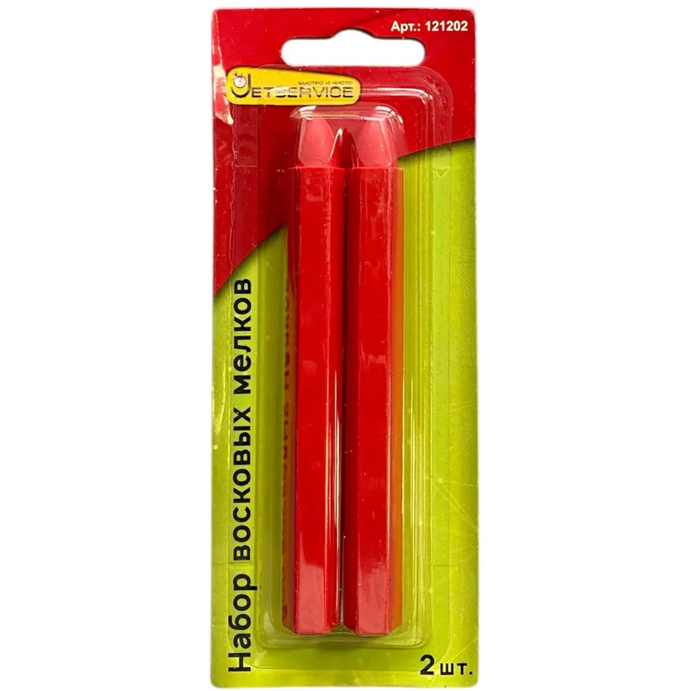 Маркировочный мелок Jetservice красный, 2 шт. - для точной разметки 89403473 STLM-1369277 - Вид №2