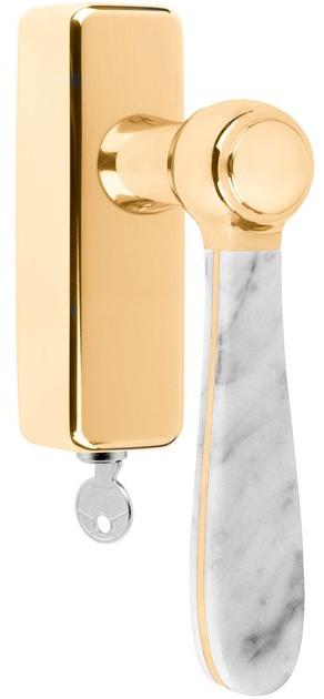 Formani Оконная ручка dk из мрамора с замком Bosco Lz100-dklock-o ma - Вид №2