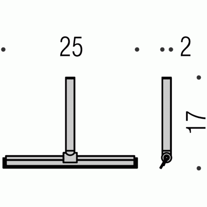 B9636 Aquaclean Стеклоочиститель для душевой кабины COLOMBO Colombo Design  - Вид №1