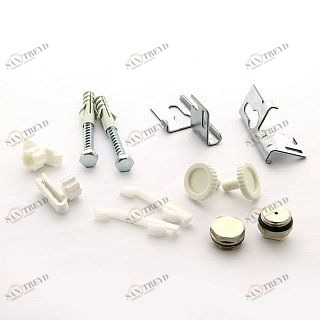 Комплект кронштейнов с заглушкой и воздухоотводчиком VOGEL&NOOT для крепления радиаторов (тип К) низ 1030681BO