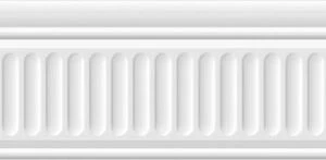 Карнавал в Венеции белый структурированный 9.9х20