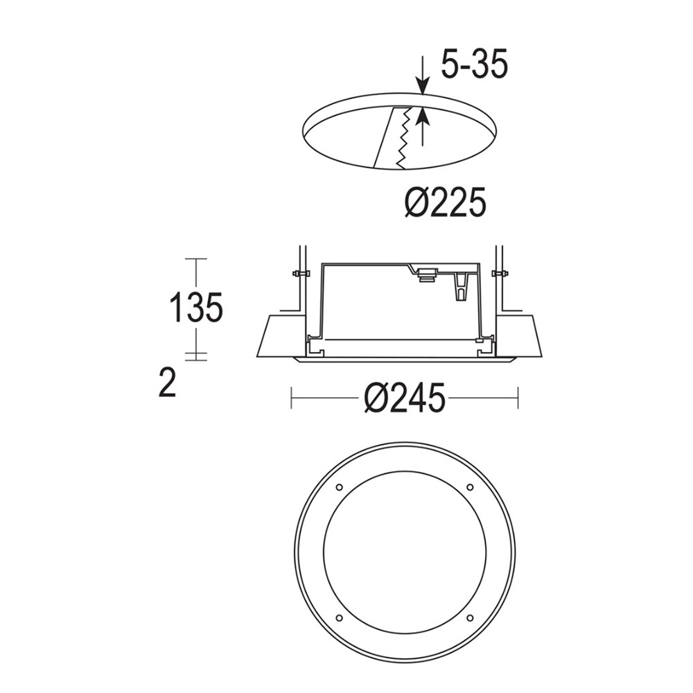MaxiSpia 245 Ghidini Spia RD .15 Нержавеющая Сталь  - Вид №1