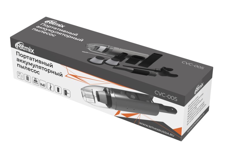 9200998 Пылесос   ручной Ritmix CVC-005  серый STDN-0101376 - Вид №6