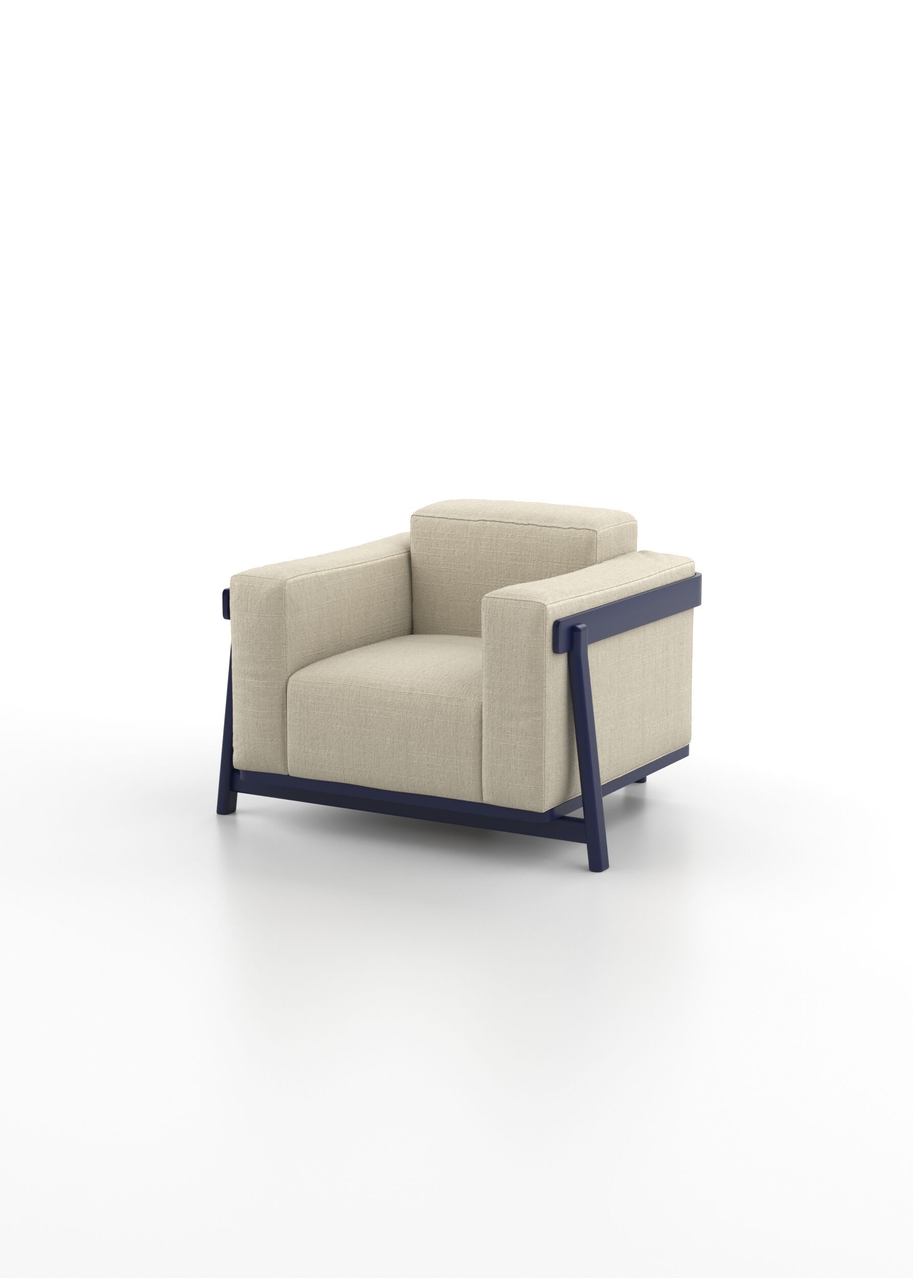 Тканевое кресло с подлокотниками Omelette Editions масала ARCH-00083986 - Вид №6