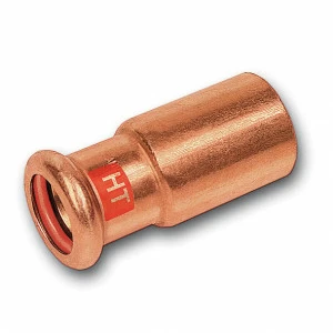 1122434228 SANHA 12243 пресс-фитинг солн.,медь, ниппель переходн. ВПр-НПр 42ax28 мм