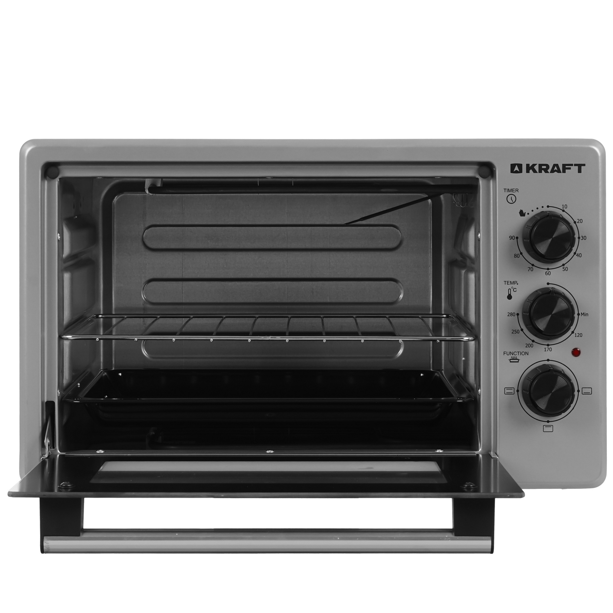 9229282 Мини-печь Kraft KF-MO 270 серый STDN-0083271 - Вид №5
