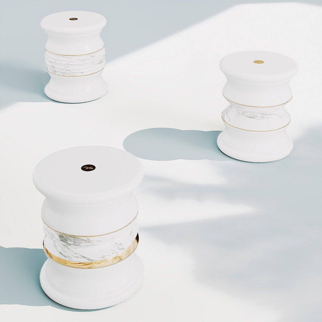 Низкий садовый стул из стекловолокна Myface LONIAN MIRROR ARCH-00070125 - Вид №8