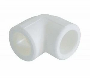 Угольник KALDE 90 D75 полипропиленовый белый