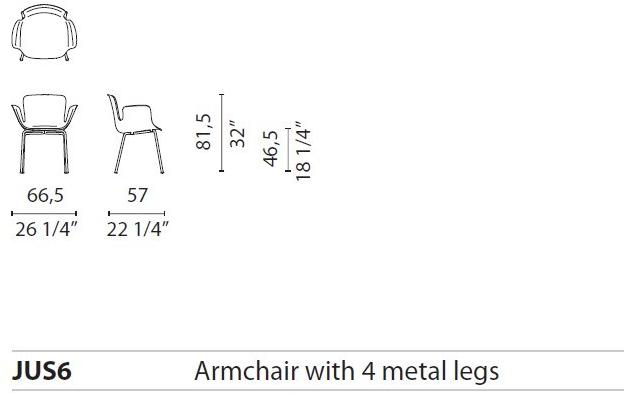 Cappellini Кресло с подлокотниками Juli sun-id-1436648 - Вид №12