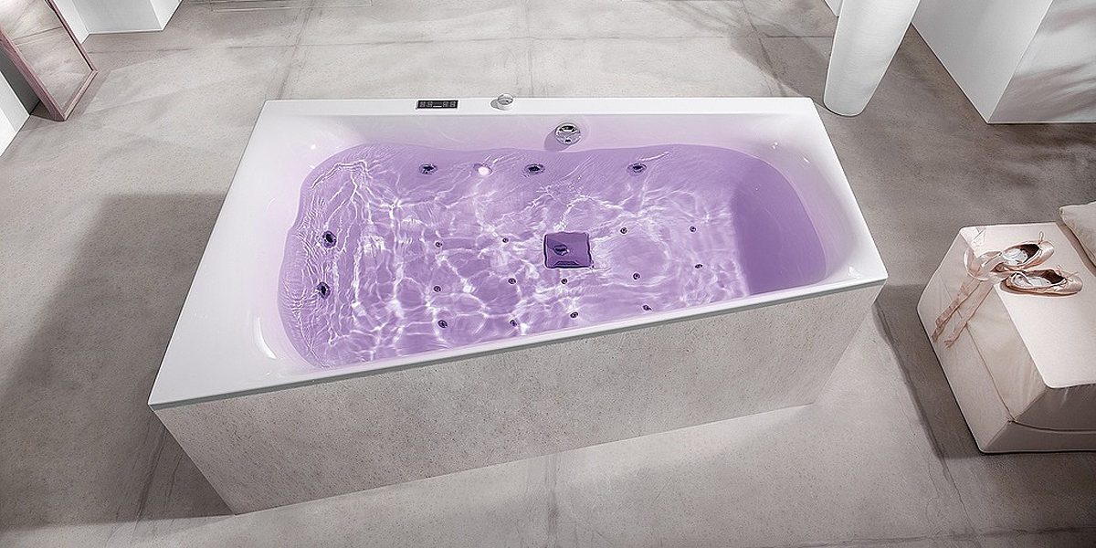 Ванна THASOS 150 СМ с аэромассажем Deluxe HOESCH 3745 - Вид №3