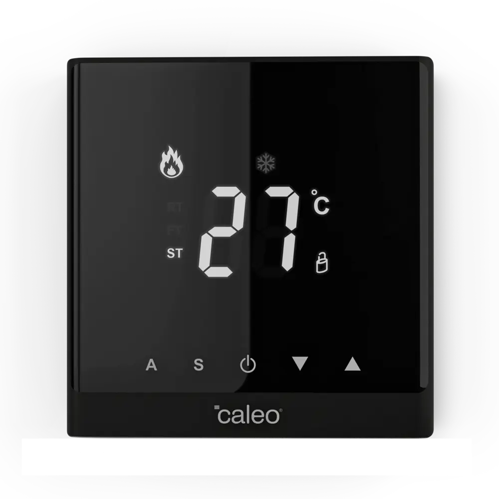 CALEO C732 - Цифровой терморегулятор для теплого пола черный 86480623