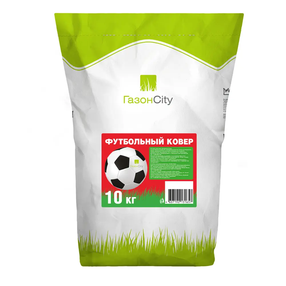 Семена газонной травы ГазонCity эконом футбольный ковер 10 кг 84557361 STLM-2009148 
