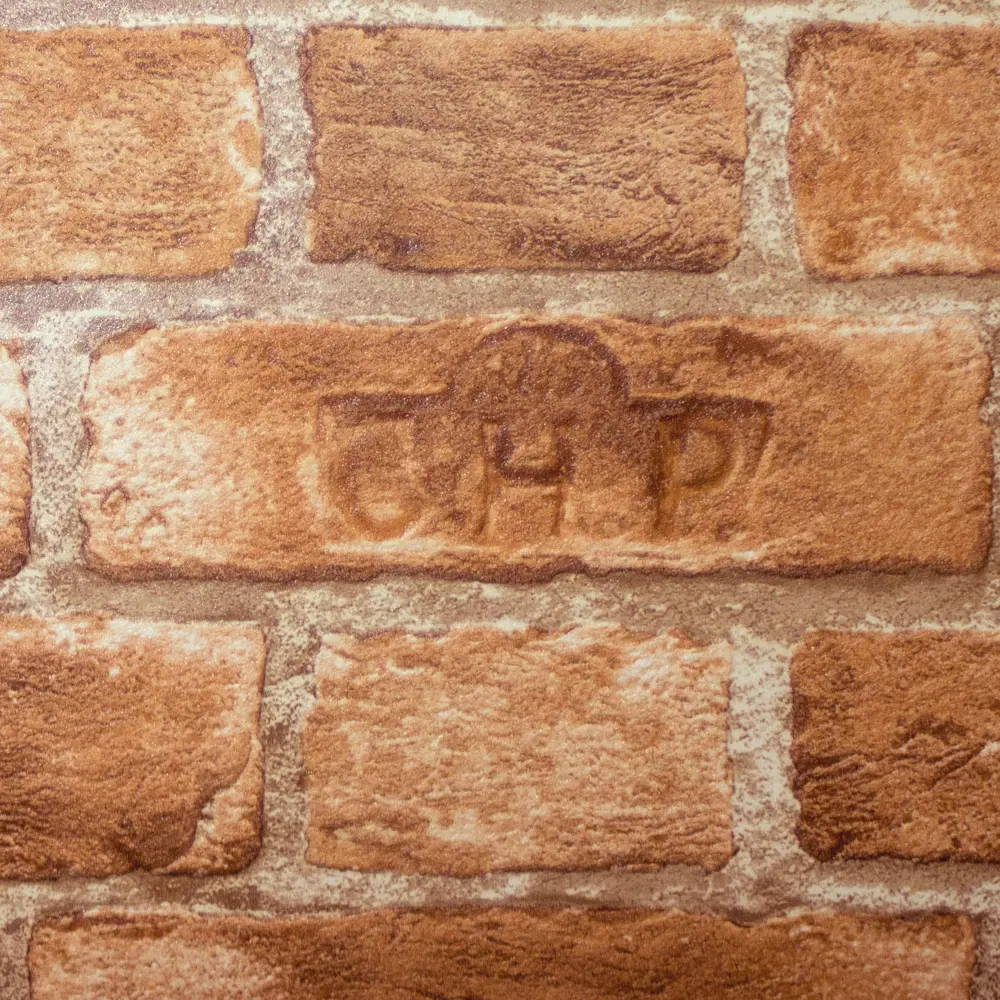 Обои флизелиновые Кирпичи коричневые 0.53 м 317 14 Santreyd STLM-2069217 - Вид №1