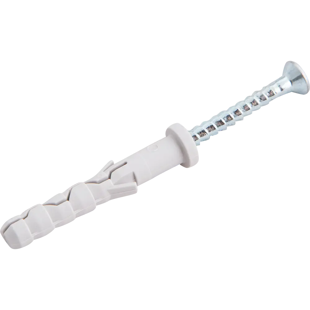 Дюбель-гвоздь с цилиндрической манжетой 6 x 40 мм нейлон 10 шт STANDERS STLM-2046902 - Вид №1