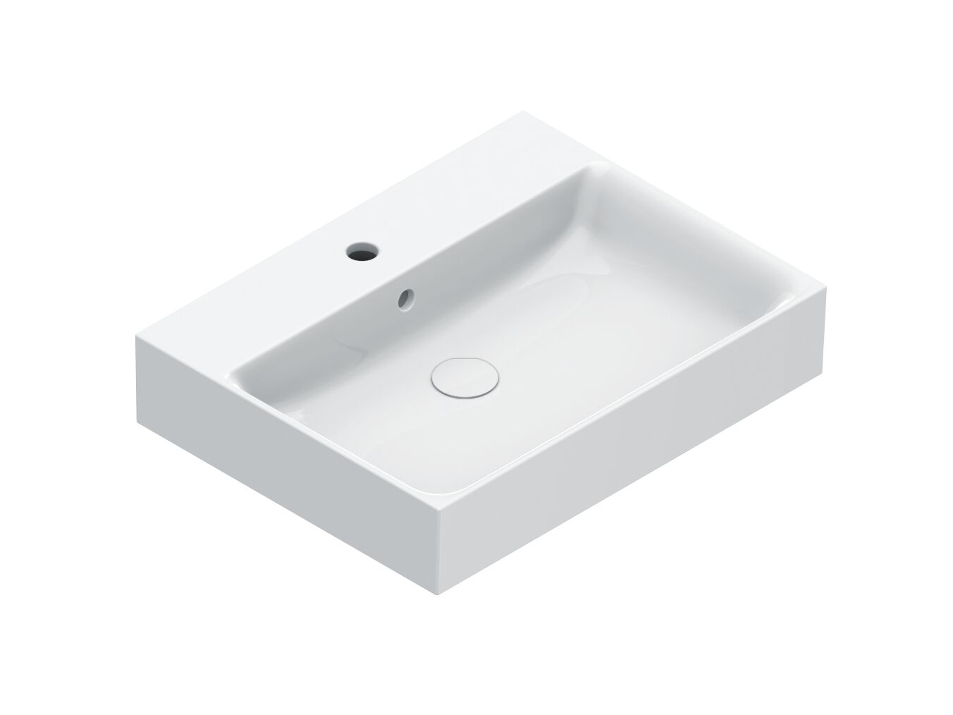 Одинарная раковина с переливом CERAMICA CATALANO премиум ARCH-00083474