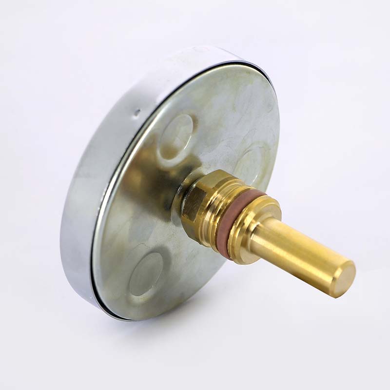 Термометр биметаллический самоуплотняющийся F+R801SD 80мм с погружной гильзой WATTS Ind 120 град.C гильза 50мм 10005935 - Вид №2