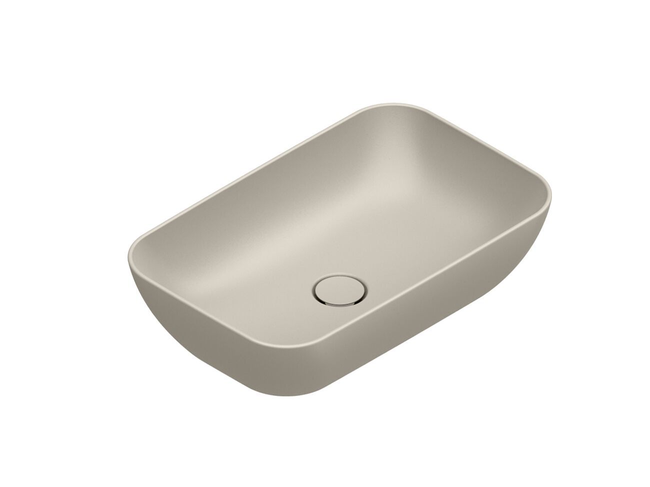 Одинарный прямоугольный умывальник CERAMICA CATALANO ARCH-00030957 - Вид №5
