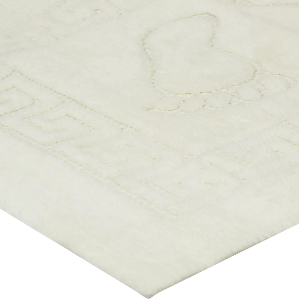 Коврик для ванной комнаты Foot 50x70 см цвет белый PRIMANOVA STLM-2049578 - Вид №1