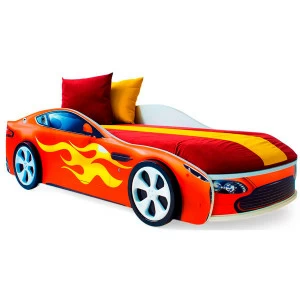 Детская кровать-машина "Бондмобиль" красная БЕЛЬМАРКО  326763 Красный