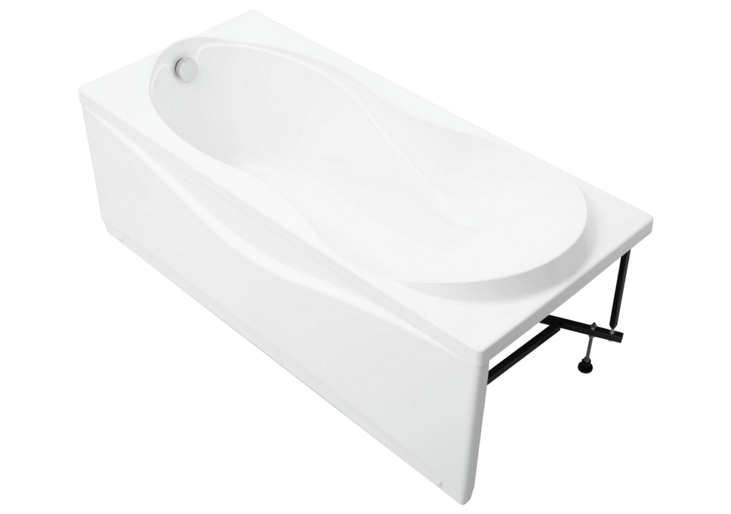 Акриловая ванна Aquanet Grenada 180x80 (каркас + смеситель Grohe BauEdge 2511700A) 002039710015849600240613 - Вид №4