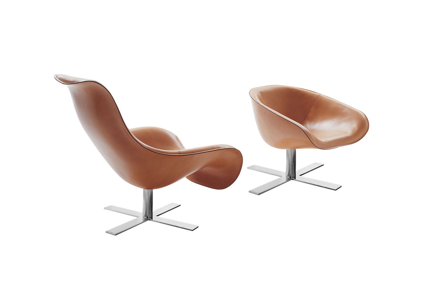 Кожаное кресло B&B Italia Mart ARCH-00100869 - Вид №1