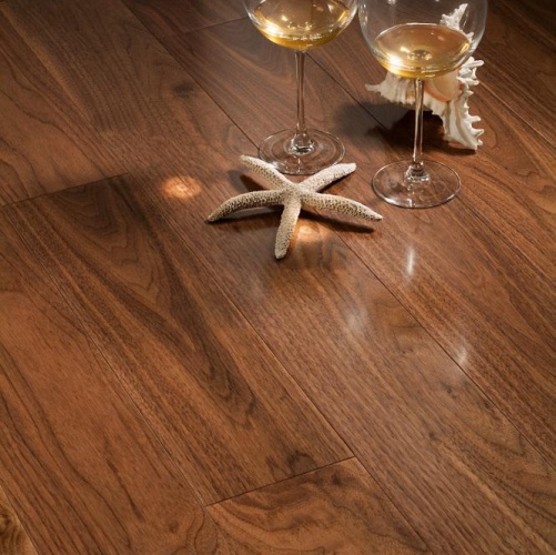 Паркетная доска Coswick Классическая Американский Орех американский Рустик (Гладкая) 300…1845х107,95 мм 13213201 - Вид №6