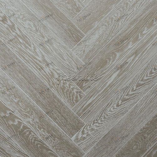 Паркет Ёлка GreenLine Сицилия Дуб Натур с брашью (Текстурированная) 500х125 мм 1900200049